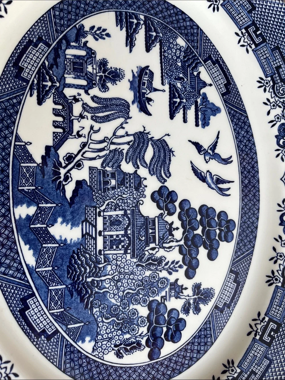 Churchill china serving plate